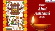 Ahoi Ashtami 2023 Images & HD Wallpapers for Free Download Online: Share Happy Ahoi Ashtami WhatsApp Messages With All the Mothers Fasting for Their Children
