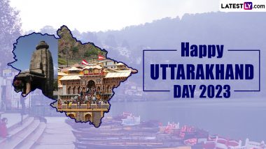 Uttarakhand Sthapna Diwas 2023 Images & HD Wallpapers for Free Download Online: Wish Happy Uttarakhand Day With WhatsApp Messages, Greetings and Quotes