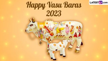 Vasu Baras 2023 Images & HD Wallpapers for Free Download Online: Wish Govatsa Dwadashi With WhatsApp Messages, Greetings and SMS for the Auspicious Festive Day