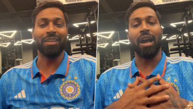 'Let's Bring the Cup Home..' Hardik Pandya Shares Special Message For Team India Ahead of ICC Cricket World Cup 2023 Final Against Australia (See Instagram Post)