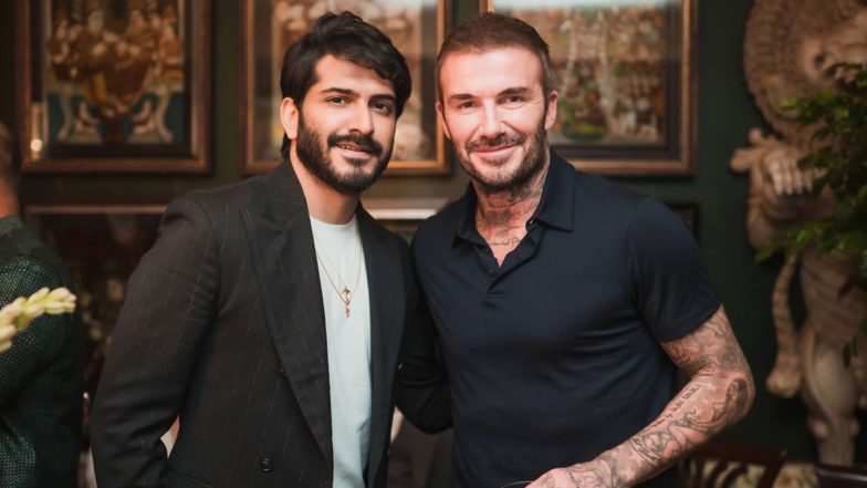 Harsh Varrdhan Kapoor Gives Befitting Reply To Troll for Dropping Mean Comment on His Pic With Football Legend David Beckham