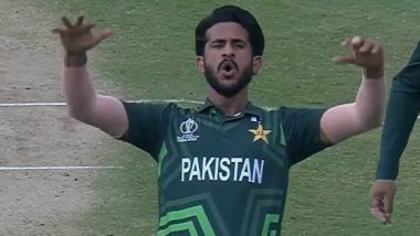Pakistan's Hasan Ali Completes 100 ODI Wickets, Achieves Feat During NZ vs PAK ICC Cricket World Cup 2023 Match