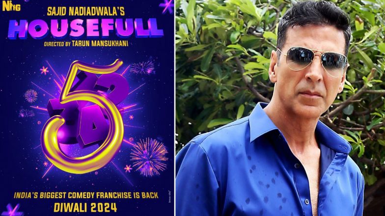 Housefull 5: Akshay Kumar–Sajid Nadiadwala’s Upcoming Film To Go on Floors From January 15, 2024 – Reports