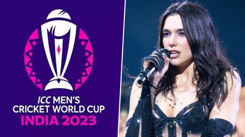 ICC World Cup 2023: Dua Lipa Confirmed to be Performing at the Closing Ceremony of Cricket Tournament (Watch Video)