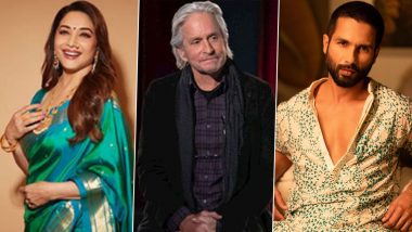 54th International Film Festival of India: Madhuri Dixit and Shahid Kapoor to Perform at the Event; Michael Douglas to Receive Satyajit Ray Excellence!