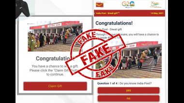 India Post Offering iPhone 15 As Diwali Gift? PIB Fact Check Debunks Fake Messages Going Viral on Social Media