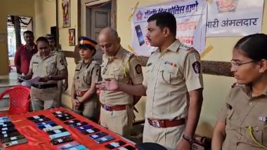 Diwali 2023 Gift by Mumbai Police: Cops Return Lost or Stolen Mobile Phones to Their Owners (Watch Video)