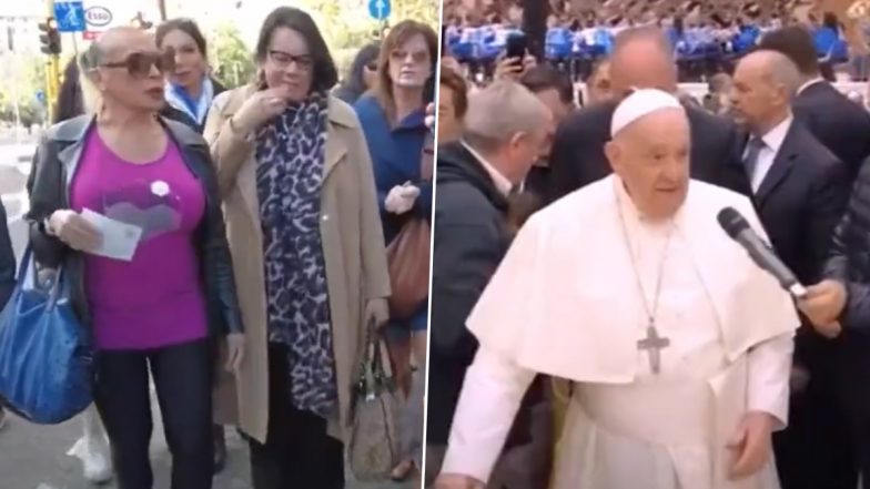 Pope Francis Hosts Transgender Group For Lunch Days After Vatican ...