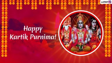 Happy Kartik Purnima 2023 Wishes and Messages: Share Tripurari Purnima Greetings, Images, Wallpapers and SMS on Full Moon Day With Loved Ones