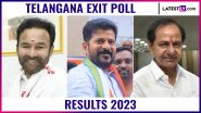 Telangana Exit Poll 2023 Results by ABP-CVoter, Aaj Tak-Axis My India Live Streaming: Who Will Win Telangana, BRS or Congress or BJP? Watch Telangana Assembly Elections Result Prediction To Know