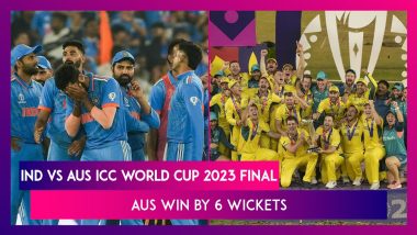 IND vs AUS ICC World Cup 2023 Final Stat Highlights: Australia Beat India To Win Record-Extending Sixth Title