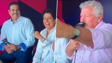 Ian Smith’s Hilarious Mimicry of Ravi Shastri in Commentary Box During IND vs NED CWC 2023 Match Is Sure To Leave You in Splits! (Watch Video)