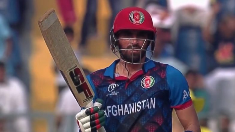 Ibrahim Zadran Becomes First Afghanistan Batsman To Score a Century in ICC World Cups, Achieves Feat During AUS vs AFG CWC 2023 Match