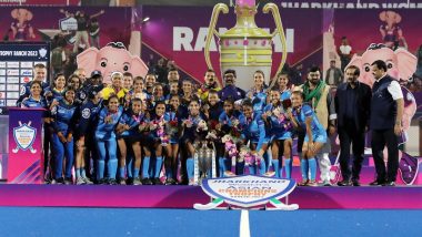 Sangita Kumari, Vandana Katariya Score As Indian Hockey Team Beats Japan 4–0 To Secure Second Women’s Asian Champions Trophy 2023 Title
