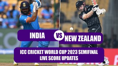 India Win By 70 Runs | IND vs NZ Highlights of ICC Cricket World Cup 2023 Semifinal: Mohammed Shami's Seven-Wicket Haul Powers India to CWC Final in Ahmedabad