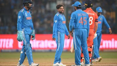 India vs New Zealand, ICC Cricket World Cup 2023 Semifinal Free Live Streaming Online: How To Watch IND vs NZ CWC Match Live Telecast on TV?