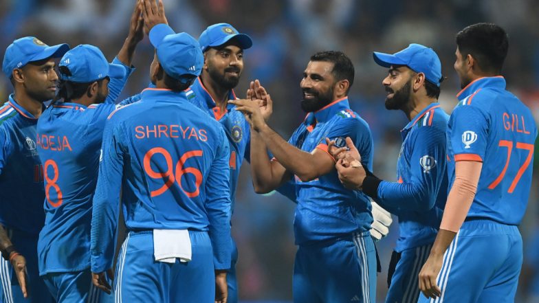 How To Watch IND vs NZ ICC Cricket World Cup 2023 Semi-Final Match Free Live Streaming Online? Get Live Telecast Details of India vs New Zealand CWC Match With Time in IST