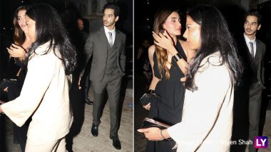 Pippa: Ishaan Khatter and Chandni Bainz Twin in Black for the Film’s Special Screening; See Rumoured Couple’s New Pic