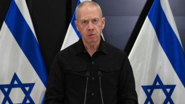 Israel Defence Minister Yoav Gallant Warns Hamas, Iran and Hezbollah Plotting Ramadan Violence