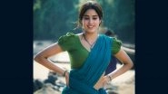 Devara: &lsquo;Thangam&rsquo; Janhvi Kapoor Is a Beauty in This Simple Avatar From Jr NTR&ndash;Koratala Siva&rsquo;s Upcoming Telugu Film (View Pic)