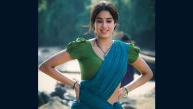 Devara: ‘Thangam’ Janhvi Kapoor Is a Beauty in This Simple Avatar From Jr NTR–Koratala Siva’s Upcoming Telugu Film (View Pic)