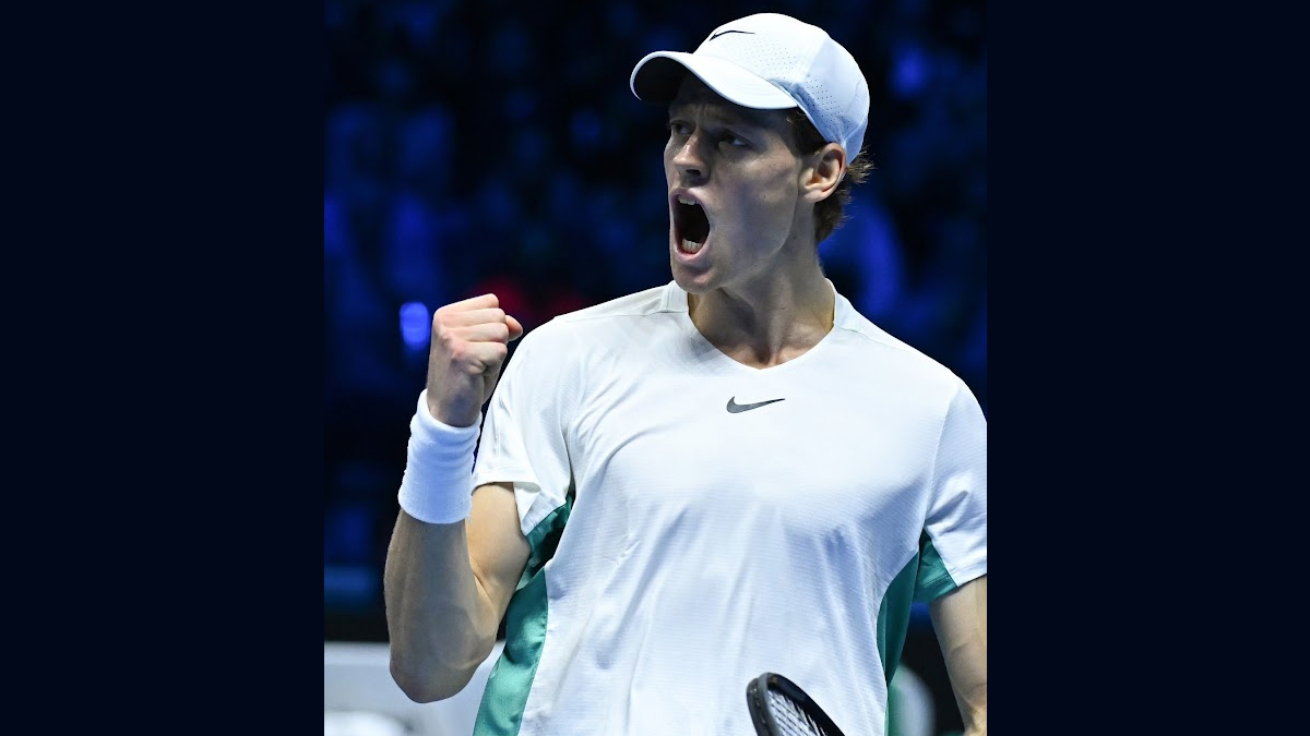Home favorite Sinner records his first win vs top-ranked Djokovic at ATP  Finals
