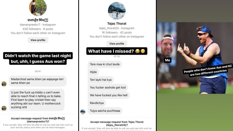 'NZ is Different Country' Jimmy Neesham Reacts After Some Indian Fans Hurl Online Abuse to New Zealand All-Rounder Following India’s Defeat to Australia in CWC 2023 Final