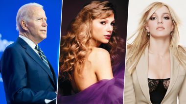 Thanksgiving 2023: US President Joe Biden Confuses Taylor Swift With Britney Spears During Turkey Pardoning Speech, Makes 'Gaffe' While Delivering 'Turkey' Pardon Joke (Watch Video)