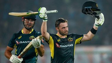 IND vs AUS 1st T20I 2023 Innings Update: Josh Inglis' Power-Packed Century Helps Visitors Score 208/3