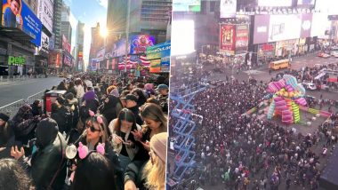 BTS' Jungkook Holds Free Concert at Times Square, Crowd Goes Crazy Over His Surprise Performance (Watch Video)