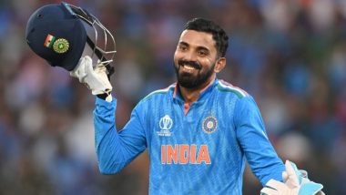 KL Rahul Breaks Rahul Dravid's Record of Most Dismissals by an Indian Wicketkeeper in a Single World Cup Edition, Achieves Feat During IND vs AUS CWC 2023 Final
