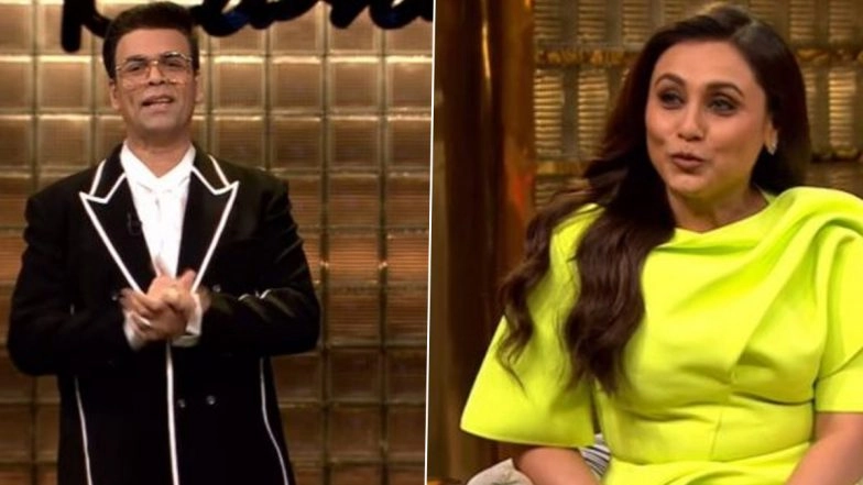 KWK8: Watch Rani Mukerji and Kajol's Fun Banter With Karan Johar!