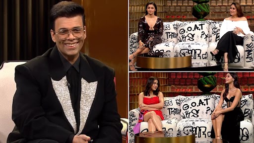 Koffee With Karan 8 Promo: Alia Bhatt-Kareena Kapoor, Sara Ali Khan-Ananya Panday and Ajay Devgn, Rohit Shetty To Spill 'Naughty' Secrets on Karan Johar’s Show (Watch Video)