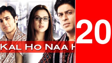 Kal Ho Naa Ho Clocks 20 Years: Dharma Productions Shares a Video Glimpse of Shah Rukh Khan, Saif Ali Khan and Preity Zinta Starrer To Celebrate the Occasion – WATCH