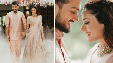 Kalidas Jayaram and Tarini Kalingarayar Are Engaged! Pics and Video of the Couple’s Dreamy Engagement Ceremony Surface Online