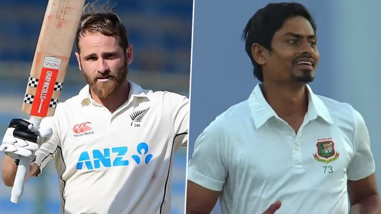 BAN vs NZ 1st Test 2023 Day 2 Stumps Update: Taijul Islam Helps Hosts Restrict Visitors At 266/8, Kiwis Trail by 44 Runs Despite Kane Williamson's Century