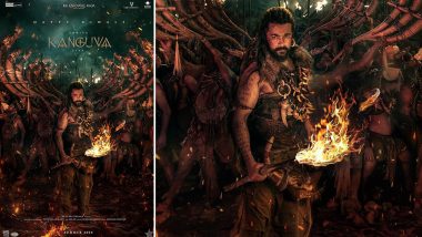 Kanguva: Suriya Holds Beacon of Lights, While His Army Blows War Horns In This New Poster From Siruthai Siva’s Upcoming Pan-India Film (View Pic)