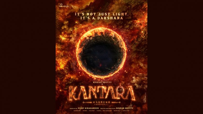 Kantara 2: First Look From Rishab Shetty’s Blockbuster Kannada Film Prequel Set To Release On November 27 At This Time! (View Poster)