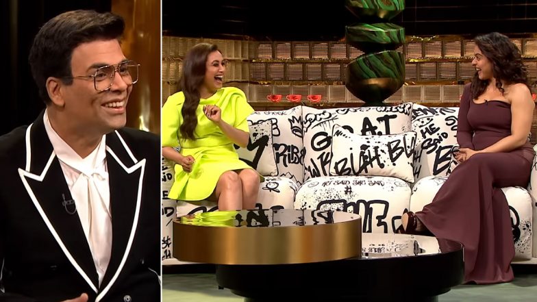 Koffee With Karan Season 8: Karan Johar Reminisces Attending Rani Mukerji and Aditya Chopra’s Wedding Amidst 2 States Release (Watch Video)
