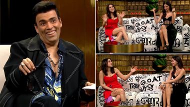 Koffee With Karan Season 8 Promo: Karan Johar Talks About Sara Ali Khan and Ananya Panday's 'Same' Ex-Boyfriend! (Watch Video)