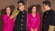 Karan Johar Calls Farah Khan &lsquo;Carbie Doll&rsquo; After Seeing Her Look in Hot Pink Outfit (Watch Video)