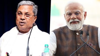 Karnataka CM Siddaramaiah Writes to PM Narendra Modi Requesting Waiver of Import Taxes on Zolgensma Injection to Treat Baby Battling Rare Disease