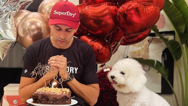 Kartik Aaryan Poses With Pet Pooch Katori on Birthday, Thanks Everyone for the Love (See Pic)