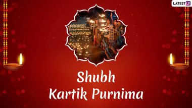 Kartik Purnima 2023 Images and Tripurari Purnima HD Wallpapers for Free Download Online: Share Festive Greetings and WhatsApp Messages With Family and Friends