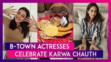 Karwa Chauth 2023: From Kiara Advani, Mira Rajput To Shilpa Shetty, Actresses Flaunt Their Mehndi Designs