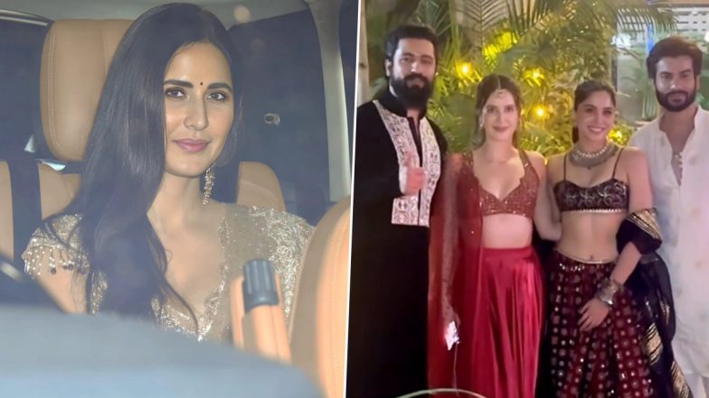 Vicky Kaushal Spotted at Kabir Khan’s Residence for Diwali Celebration Sans Katrina Kaif; Sunny Kaushal, Sharvari and Isabelle Kaif Attend the Party (Watch Video)