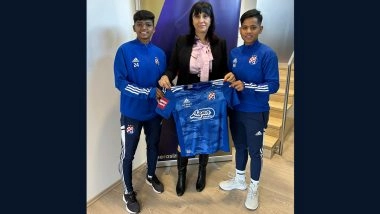 Indian Football Stars Kiran Pisda and M K Kashmina Secure Contracts With Dinamo Zagreb Through 'Women in Sports Elite Football' Trials
