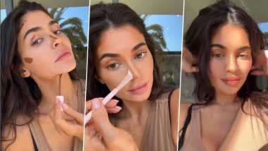 Kylie Jenner Shares Her ‘Quick Everyday Makeup’ Routine on Insta! Beauty Mogul Looks Drop-Dead Gorgeous in This Tutorial (View Pics)