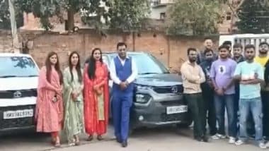 'Diwali Bonus Mein Mila Car!' For Deepavali 2023, Employees of Pharma Company in Haryana Gifted Cars