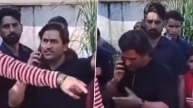 ‘Chaye Pee Lete Hai’ MS Dhoni Comes Up With Epic Reaction While Asking for Directions From Locals at His Ancestral Village in Uttarakhand, Video Goes Viral!